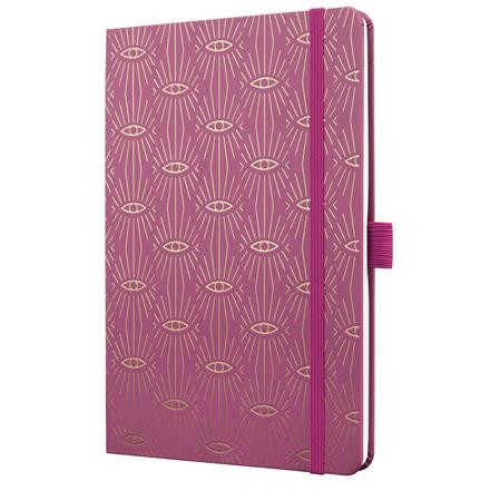 Diár, A5, týždenný, 2026, tvrdá obálka, SIGEL "Jolie", Mystic Mauve