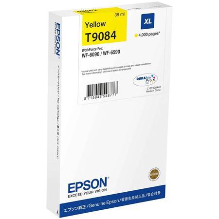 T908440 Náplň pre Workforce Pro WF-6090, WF-6590 tlačiarne, EPSON, žltá, 4k