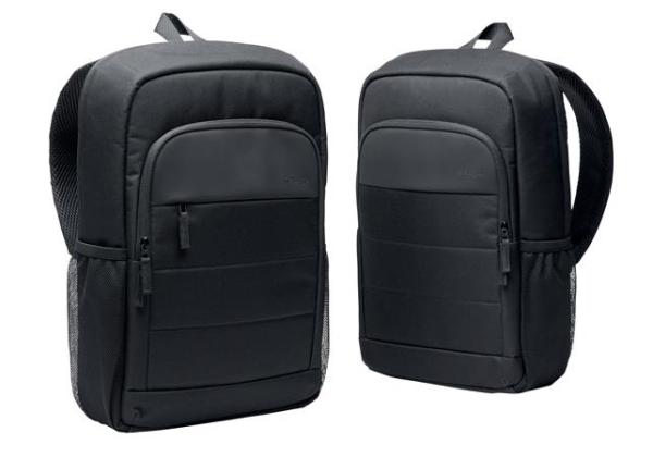 Batoh na notebook, 14", z recyklovaného materiálu, KENSINGTON "EQ Backpack", čierna 6