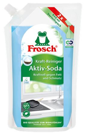 Kuchynský čistiaci prostriedok s extraktom zo sódy, 950 ml, náhradná náplň, FROSCH 1