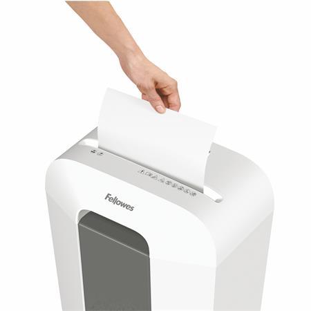 Skartovací stroj, konfety, 9 listov, FELLOWES "Powershred® LX50", biela 3