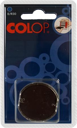 Náhradná poduška k pečiatkam, 2 ks/blister, COLOP "E/R30", modrá