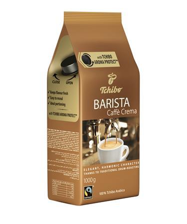 Káva, pražená, zrnková, 1000 g, TCHIBO "Barista Caffé Crema"