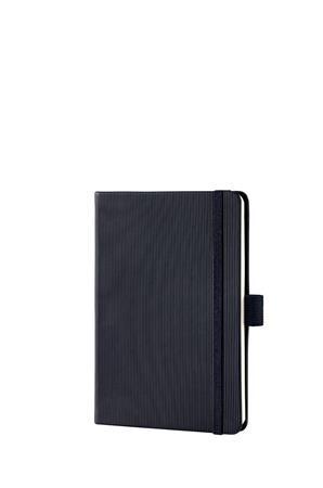 Zápisník, exkluzívny, A6, linajkový, 97 strán, tvrdá obálka, SIGEL "Conceptum", čierna