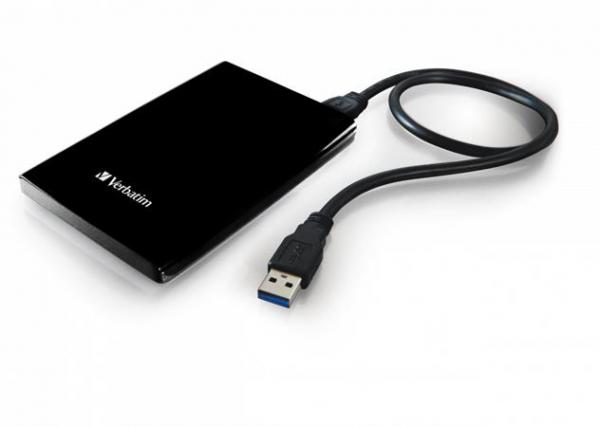 2,5" HDD (pevný disk), 2TB, USB 3.0, VERBATIM, čierny
