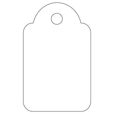 Cenové etikety,18×29 mm, APLI, biele