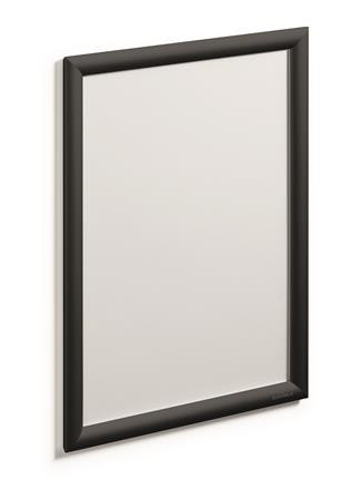 Plagátová tabuľa, nástenná, A3, hliníkový rám, DURABLE, čierna