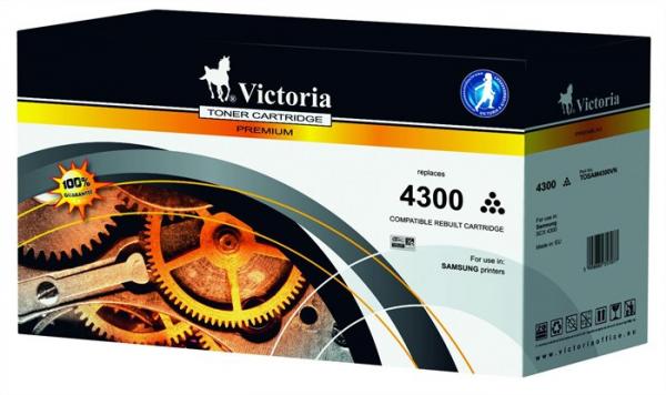 4300 Toner k tlačiarňam SCX 4300, VICTORIA čierny, 2k