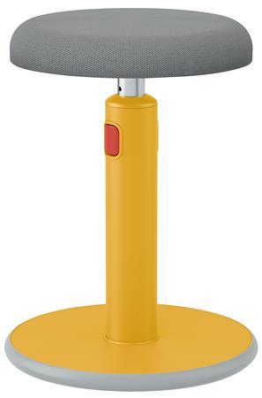 Stolička, ergonomická, LEITZ "Ergo Cosy Active", teplá žltá