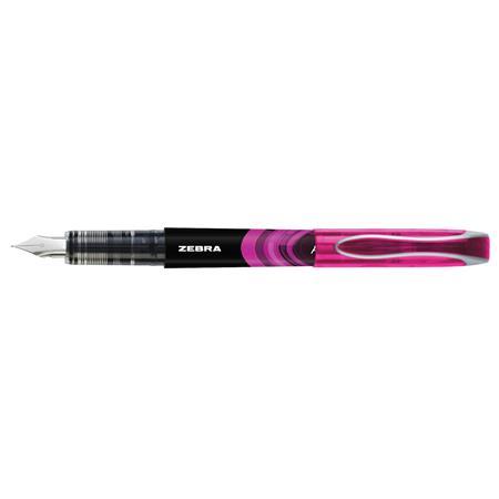 Plniace pero, 0,6 mm, ZEBRA, ružová