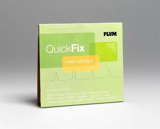 Náhradné náplaste "Quick Fix",, 45 ks vodeodolných náplastí, PLUM