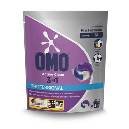Kapsuly na pranie, 80 ks, OMO "Active Clean 3in1" 1