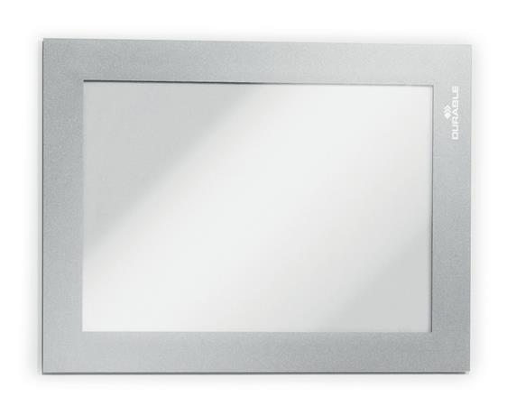 Informačný panel, A6, DURABLE "DURAFRAME®", strieborný 1