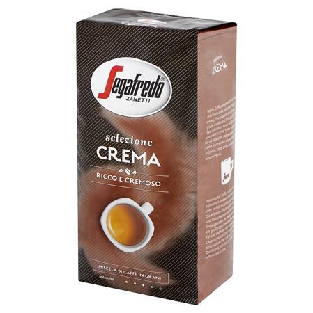 Káva, pražená, zrnková, 1000g, SEGAFREDO "Selezione Crema"