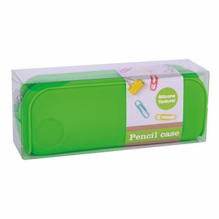 Peračník, na zips, silikónový, APLI "Fluor", neónovo zelená