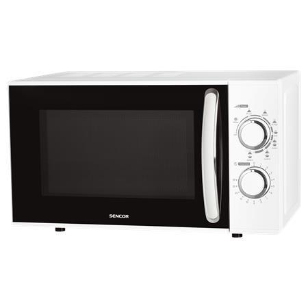 Mikrovlnná rúra s grilom, 17 l, SENCOR, biela