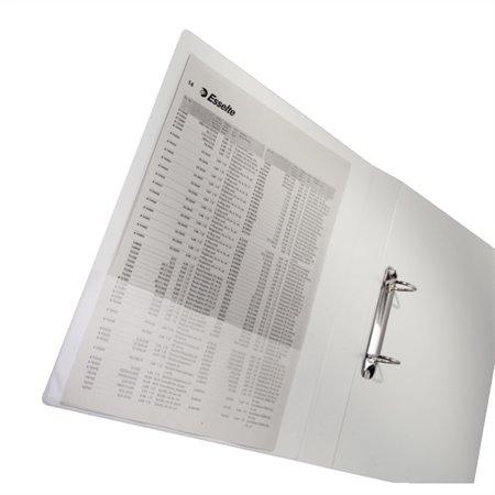 LEITZ Krúžkový šanón, panoramatický, 2 krúžky, tvar ,,O", 30 mm, A4 Maxi, biely