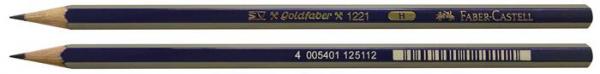 Grafitová ceruzka, H, šesťhranná, FABER-CASTELL "Goldfaber"