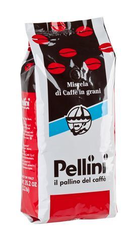 Káva, pražená, zrnková, 1000 g,  PELLINI "Break Rosso"