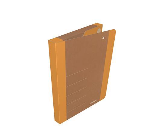 Box na dokumenty, 30 mm, kartón, A4, DONAU "Life", neónovo oranžová