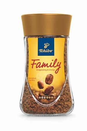 Instantná káva, 200 g, v sklenenej dóze, TCHIBO "Family"