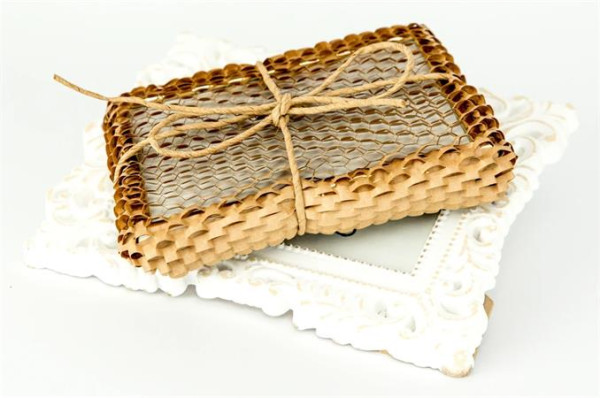 . Baliaci papier, s včelou štruktúrou (plástovou), 250 m x 400 mm, 80 g, hnedý 4