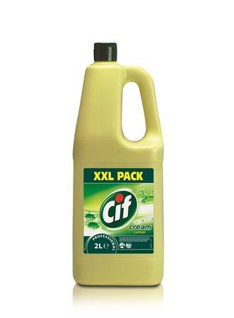 Tekutý prášok "CIF Cream " citrón, 2l