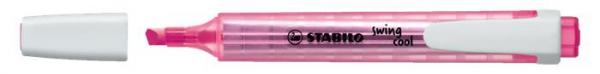 Zvýrazňovač, 1-4 mm, STABILO "Swing Cool", ružový