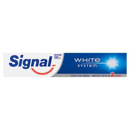 Zubná pasta, 75 ml, SIGNAL "White System"