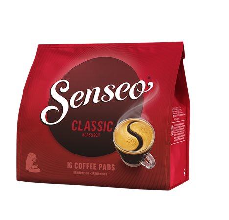 Kávové kapsuly, 16 ks, 111 g, DOUWE EGBERTS "Senseo",  Classic