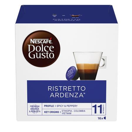 NESCAFE Kávové kapsuly, 16 ks,  NESCAFÉ "Dolce Gusto Ristretto Ardenza"