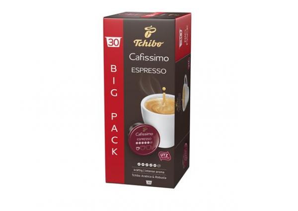 Kávová kapsula, 30 ks, TCHIBO "Cafissimo Espresso Intense"