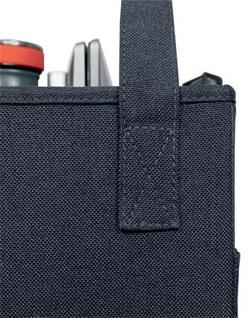 Prenosná taška, 3 priehradky, LEITZ "Fabric Hot Desking", zamatová sivá