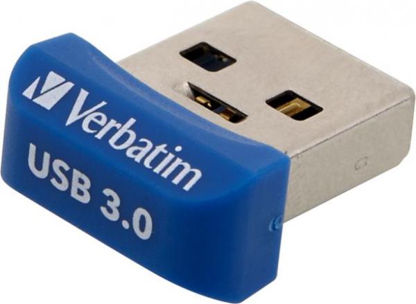 USB kľúč, 32GB, USB 3.0, 80/25MB/sec, VERBATIM "Nano Store n Stay"