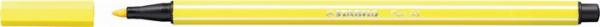 Popisovač, 1 mm, STABILO "Pen 68", neónovo žltý