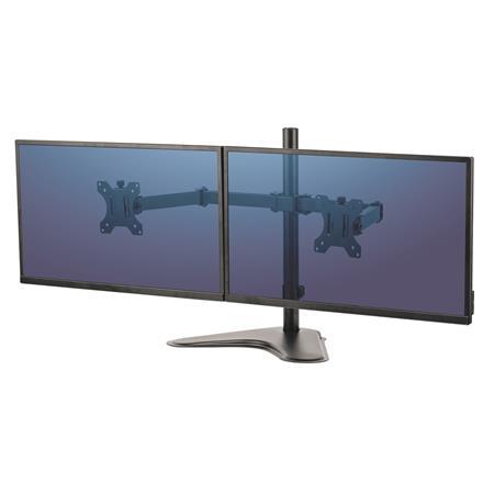 Držiak na monitor, FELLOWES, "Professional Series™ Dual Horizontal", čierna