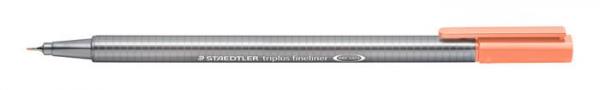 Liner, 0,3 mm, STAEDTLER "Triplus", lososový