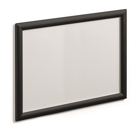 Plagátová tabuľa, nástenná, A3, hliníkový rám, DURABLE, čierna 2