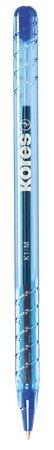 Guľôčkové pero, 1,0 mm, s vrchnákom, KORES "K1-M", modré
