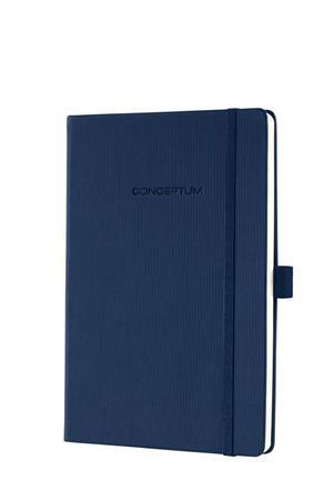 Zápisník, exkluzívny, A5, linajkový, 97 strán, tvrdá obálka, SIGEL "Conceptum", modrá