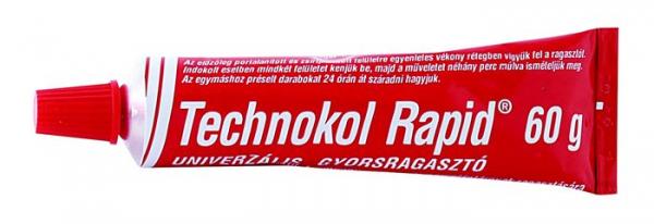 TECHNOKOL Univerzálne sekundové lepidlo "Technokol Rapid", 60g