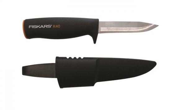 Nôž, záhradkársky, 10 cm, FISKARS "K40"