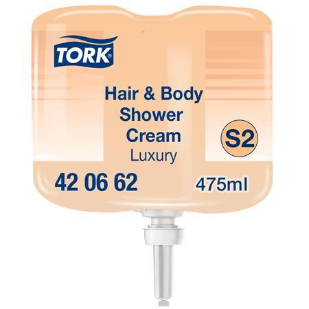 Sprchový gél na vlasy a telo, 475 ml, S2 systém, TORK "Mini Luxury"