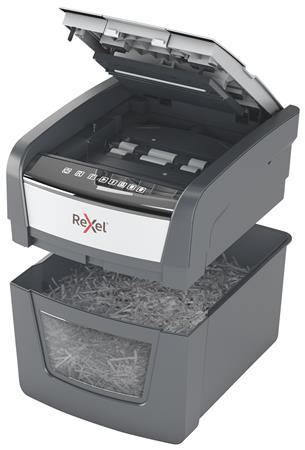 Skartovací stroj, konfety, 45 listov, REXEL "Optimum AutoFeed 45X"