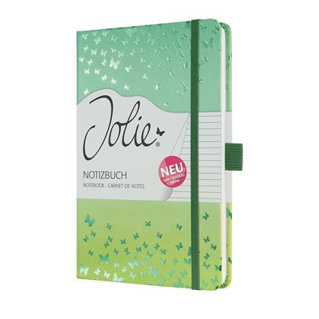 Zápisník, exkluzívny, 135x203 mm, linajkový, 87 listov, tvrdá obálka, SIGEL "Jolie" Butter