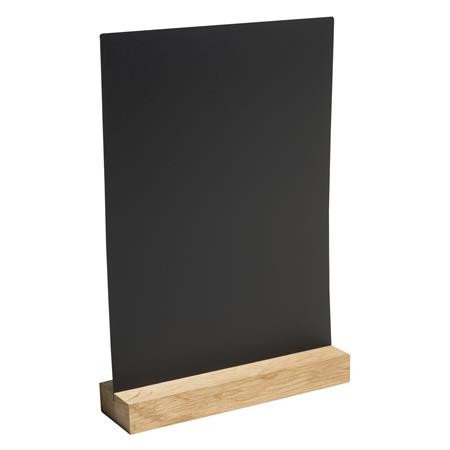 EXACOMPTA Tabuľa popisovateľná kriedou, vertikálna, A4, menu, čierna 2