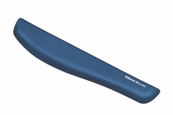 Opierka zápästia ku klávesniciam, s penovou výplňou, FELLOWES "PlushTouch™", modrá