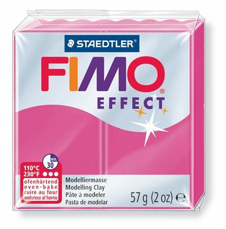 Modelovacia hmota, 57 g, polymérová, FIMO "Effect", ružový kremeň